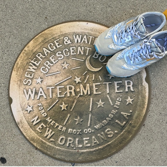 New *new* Orleans Water Meter Doormat 23” diameter - Picture 2 of 7